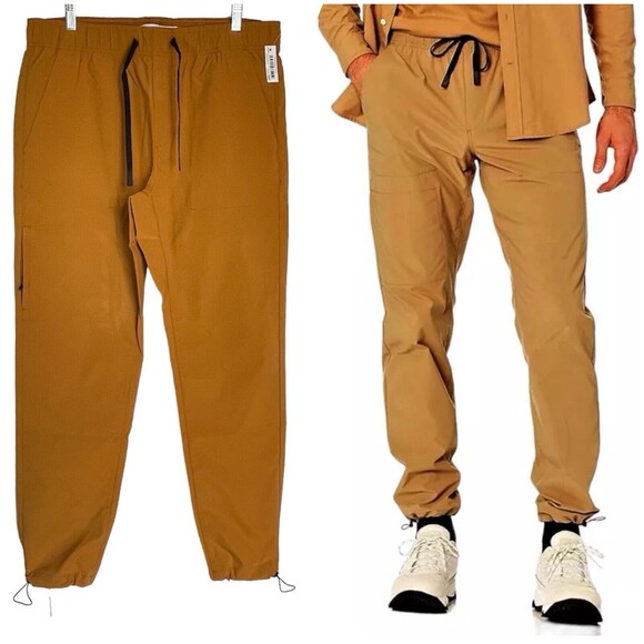 New Men's hiking pants Quick Dry Large Pull On Camel that absorb moisture - Picture 1 of 16